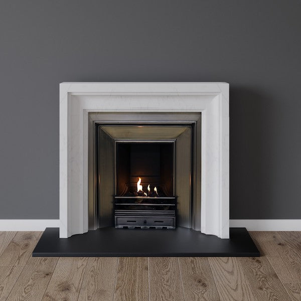 Limehouse fireplace in white marble